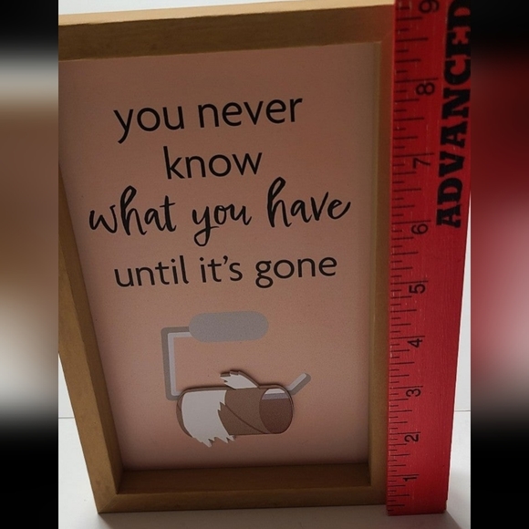 Shadow Box Art for Kitchen or Bathroom NWOT Reversible - Picture 6 of 7